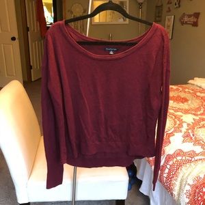 Maroon long sleeve